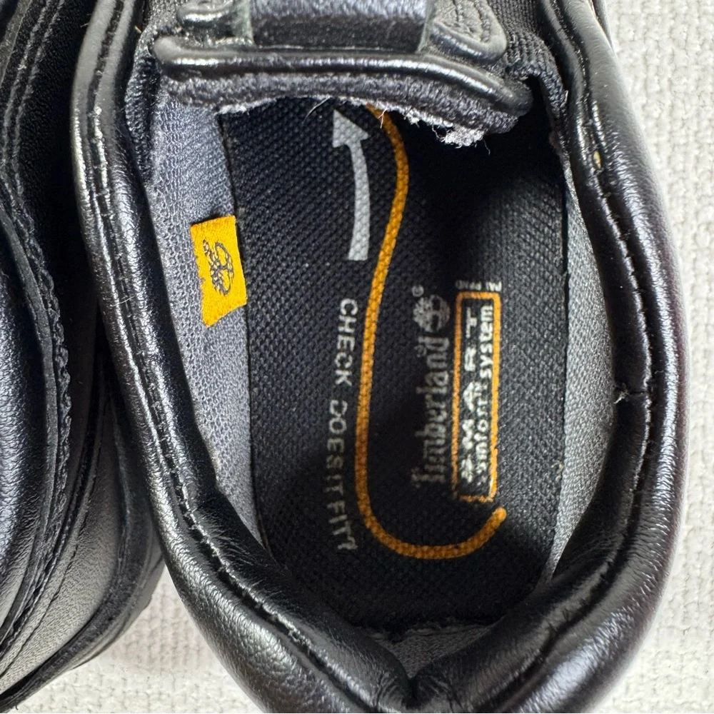 Timberland Black Dress Shoes Classic Slip-On, Baby size 6